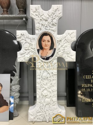 Белый крест (комплект №15) — ritualum.ru Белый крест (комплект №15) — ritualum.ru