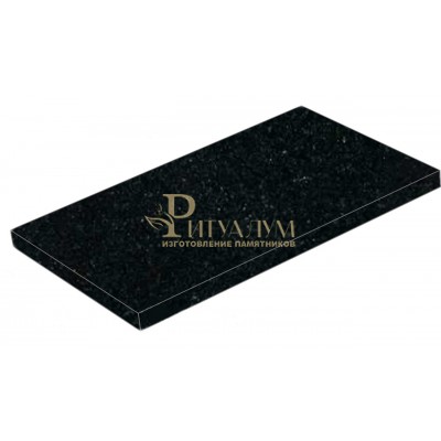 Надгробная плита из гранита 100х50х3 — ritualum.ru