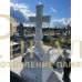 Крест из мрамора резной — ritualum.ru